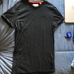 Superdry Black T-Shirt Dress